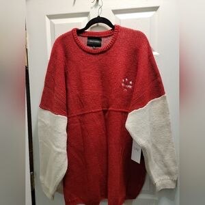 Spirit Jersey Heavyweight New York sweater size 2XL MSRP $149 Red Wool Pullover
